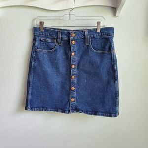 Madewell denim skirt 30 or US 10